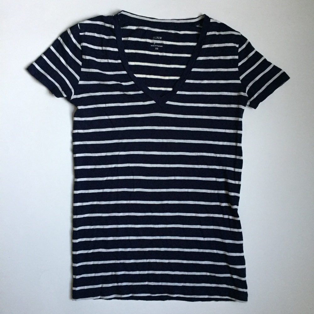 J. Crew Voyage Cotton V-Neck